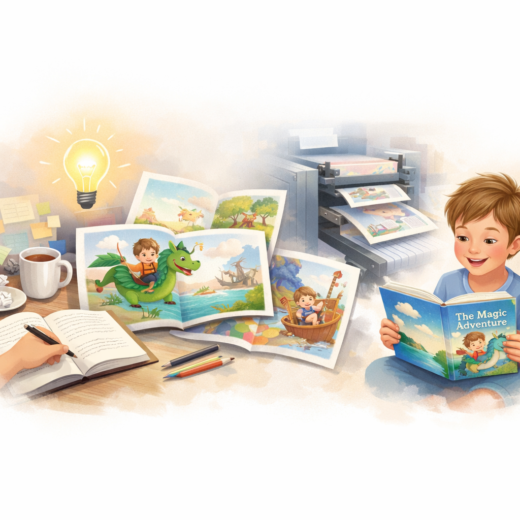 UÇTAN UCA KİTAP ÜRETİMİ